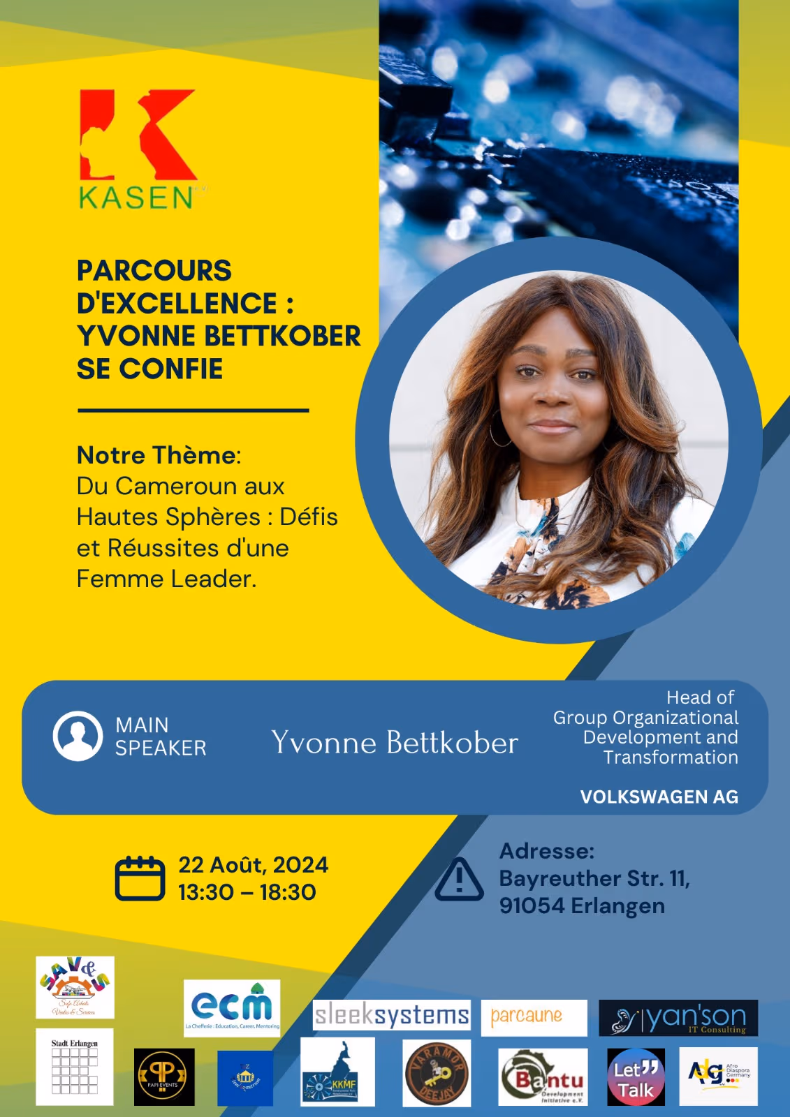 PARCOURS D'EXCELLENCE : YVONNE BETTKOBER SE CONFIE